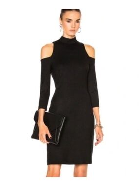 Enza Costa Black Cut out dress -M